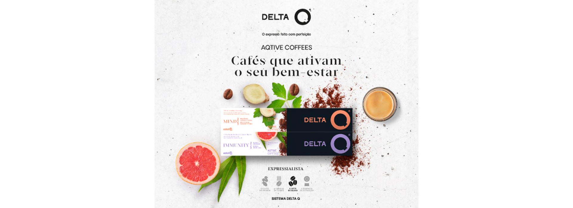 Café Cápsulas Delta Q Intensidade Máxima Pack 40 Un - MERCEARIA - Loja  Online